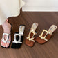 👠✨ Lyxiga sandaler – din sommarmodepartner! Högklackade skor med fyrkantig tå – bekväma och eleganta på sommaren! 🌞