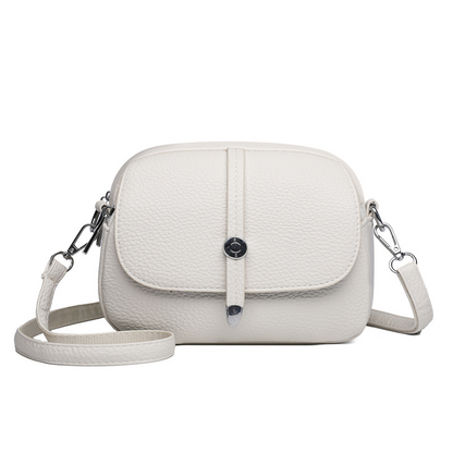 Ensfarget Lett Crossbody-veske for Kvinner