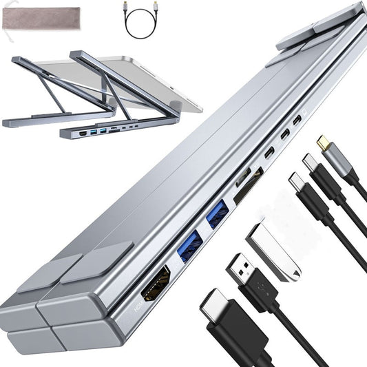 🎁2025 Mest populära🎁 Laptopställ med 8 portar