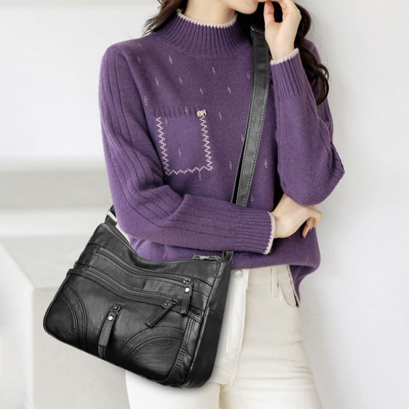 Moteriktig og allsidig crossbody-veske for damer