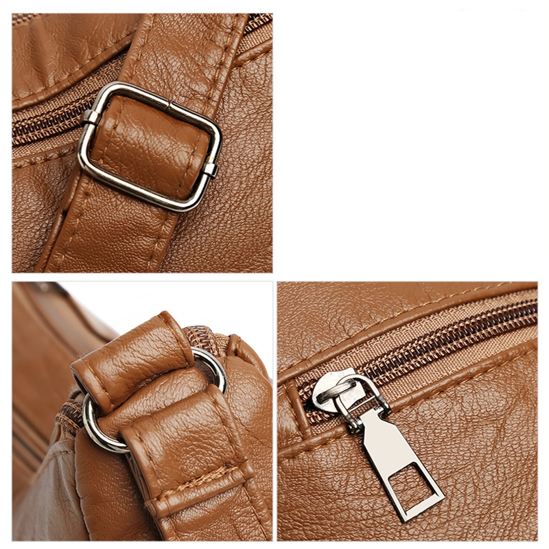 Moteriktig og allsidig crossbody-veske for damer