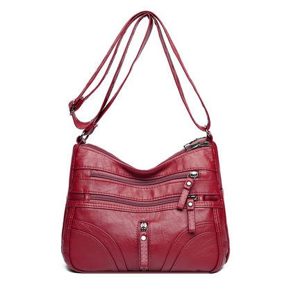 Moteriktig og allsidig crossbody-veske for damer