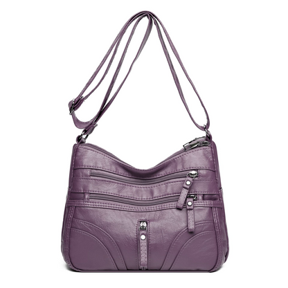 Moteriktig og allsidig crossbody-veske for damer