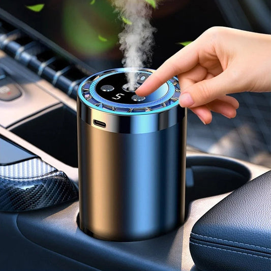🔥Bästsäljare🔥Smart Car Aromaterapi Set med Ljus- och Sprayläge
