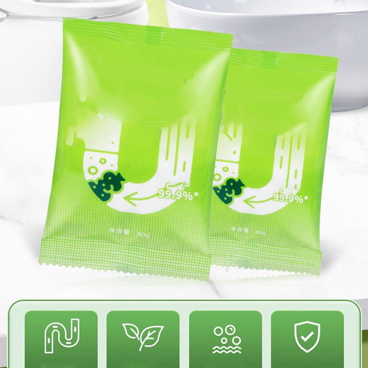 🔥Oferta especial 2025🔥 Potente Polvo Destapa Cañerías - Elimina Obstrucciones al Instante en Tuberías y Desagües 💪🌊