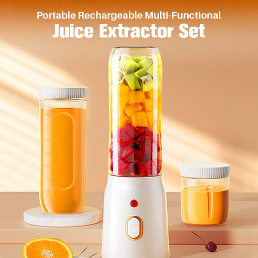 💝Rea 50% RABATT💝Bärbar uppladdningsbar multifunktionell juicepress🍹