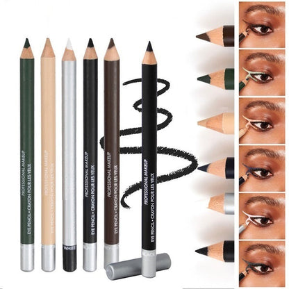 ⏳KJØP 1 FÅ 1 GRATIS!⏰Myk eyelinerblyant som kan gnies ut – Langvarig og uanstrengt blend