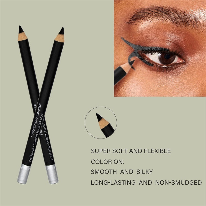 ⏳KJØP 1 FÅ 1 GRATIS!⏰Myk eyelinerblyant som kan gnies ut – Langvarig og uanstrengt blend
