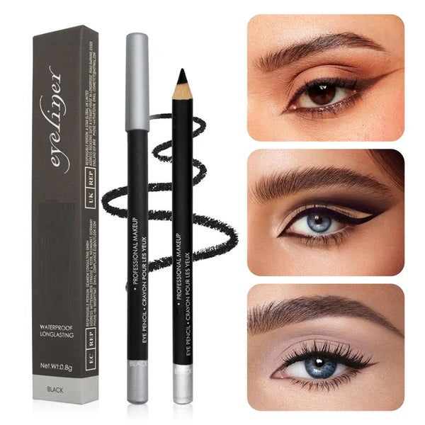 ⏳KJØP 1 FÅ 1 GRATIS!⏰Myk eyelinerblyant som kan gnies ut – Langvarig og uanstrengt blend