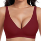 🔥 ¡54% de Descuento! ✨ Sujetadores Inalámbricos Jelly Wireless para Mujer – Bralettes Push-up, Sin Costuras y con Escote en V Profundo 💖 Ideal para el Día a Día