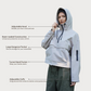 🍂Höstrea 55 % rabatt🍁Causal Softshell-jacka med huva