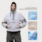 🍂Höstrea 55 % rabatt🍁Causal Softshell-jacka med huva