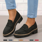 ⏳Fabrikserbjudande sista dagen - 53% rabatt 🎁Bekväma damloafers med grov klack och slip-on