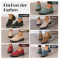 ⏳Fabrikserbjudande sista dagen - 53% rabatt 🎁Bekväma damloafers med grov klack och slip-on