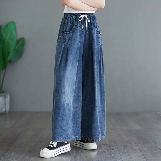 🎁Specialerbjudande 50% rabatt🔥Vintage jeans med vida ben