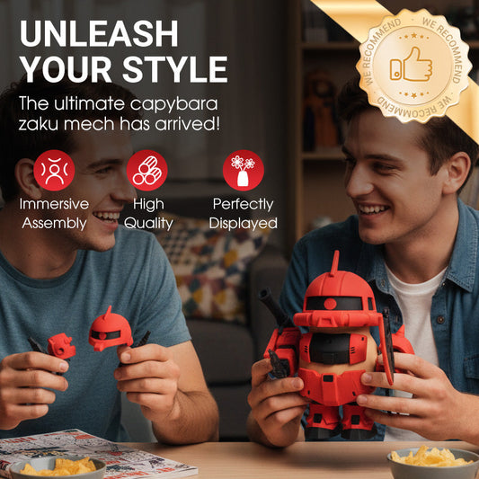 🔥Oferta especial 2025🔥Figura mecánica de capibara con ensamblaje magnético