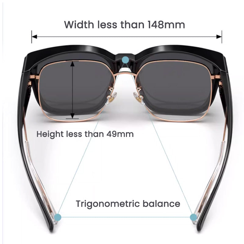 😎Kjørebriller Polarisierte UV-Schutz-Sonnenbrille mit doppeltem Verwendungszweck✨