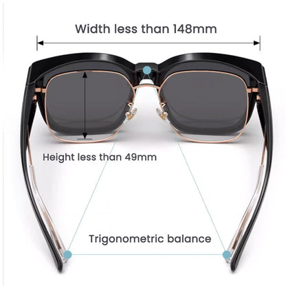 😎Kjørebriller Polarisierte UV-Schutz-Sonnenbrille mit doppeltem Verwendungszweck✨