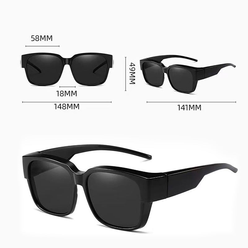 😎Kjørebriller Polarisierte UV-Schutz-Sonnenbrille mit doppeltem Verwendungszweck✨