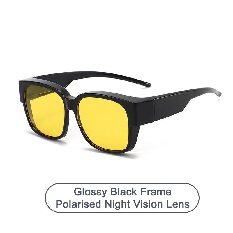 😎Kjørebriller Polarisierte UV-Schutz-Sonnenbrille mit doppeltem Verwendungszweck✨
