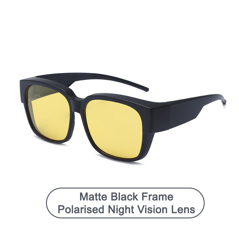 😎Kjørebriller Polarisierte UV-Schutz-Sonnenbrille mit doppeltem Verwendungszweck✨