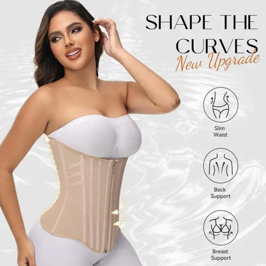 🔥 ¡54% DE DESCUENTO! ✨ Faja Reductora Ajustable para Mujer – Realza tus Curvas con Comodidad y Estilo 💃