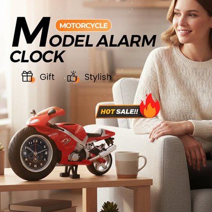 ⏰🔥55 % DE DESCUENTO🏍️ Despertador con forma de motocicleta: estilo único, energía para tu día⚡✨