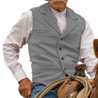 Slim Fit casual businessvest for menn