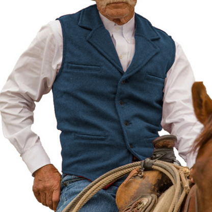 Slim Fit casual businessvest for menn
