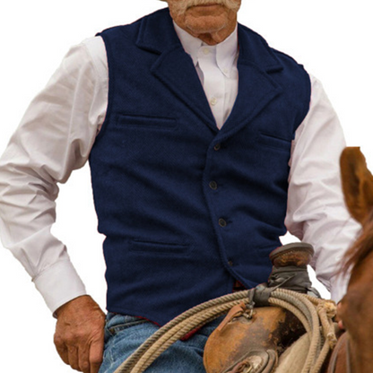 Slim Fit casual businessvest for menn