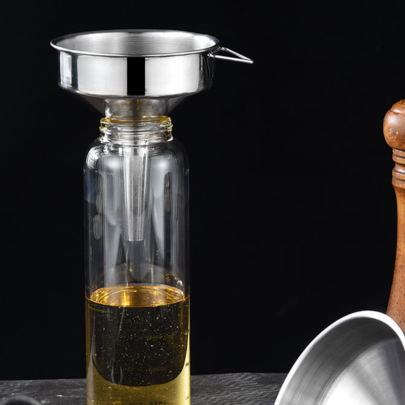 ⏰🔥Tidsbegrenset tilbud! 🍳Kjøkkentrakt i rustfritt stål – slitesterk, enkel å bruke og ideell for matlaging, baking og oppbevaring.✨🧑‍🍳
