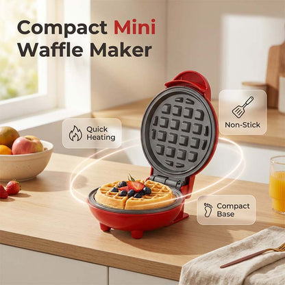 Mini vaffeljern for koselige morgener