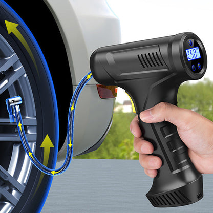 ⏰🔥 Tidsbegrenset rabatt! 🚗 Bærbar trådløs luftpumpe – Rask og praktisk: Det perfekte valget for biler, sykler og mer! 💨✨
