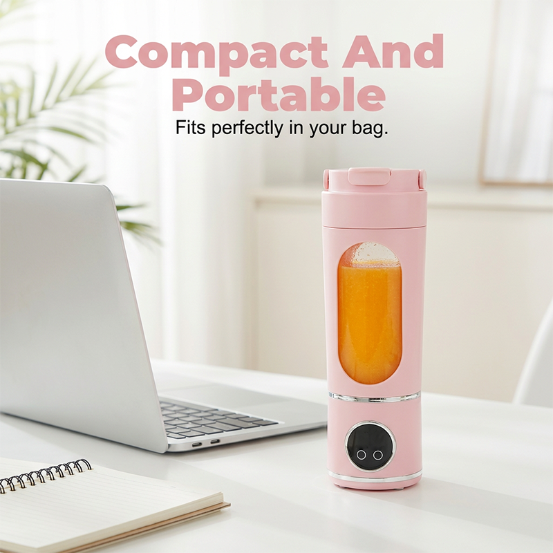 ⏰🔥Tidsbegrenset tilbud! 🍓💨 Bærbar USB-oppladbar blender – Lag deilige smoothies når som helst, hvor som helst ✨🥤
