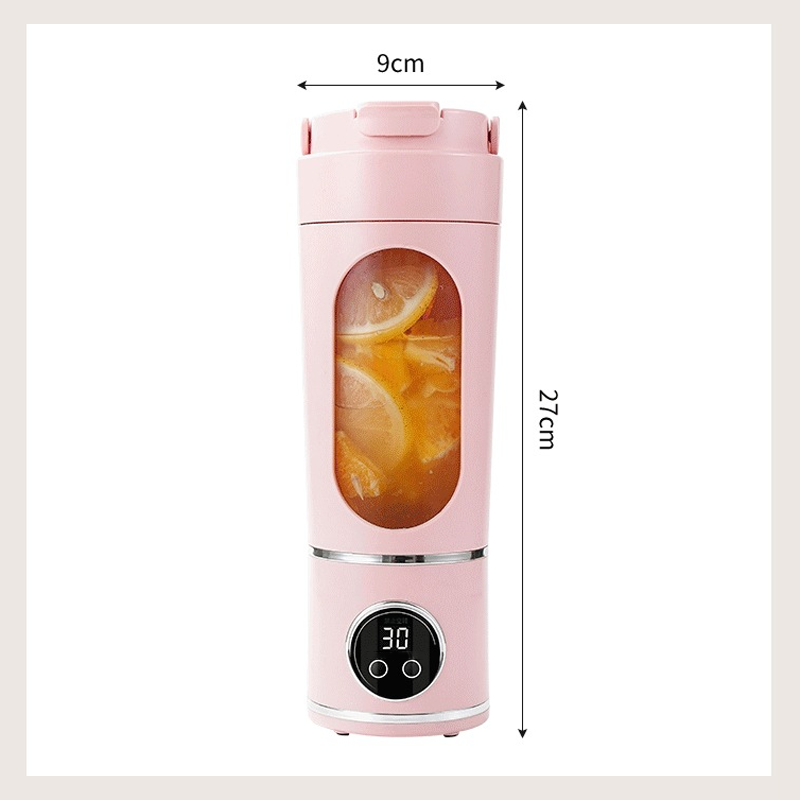 ⏰🔥Tidsbegrenset tilbud! 🍓💨 Bærbar USB-oppladbar blender – Lag deilige smoothies når som helst, hvor som helst ✨🥤