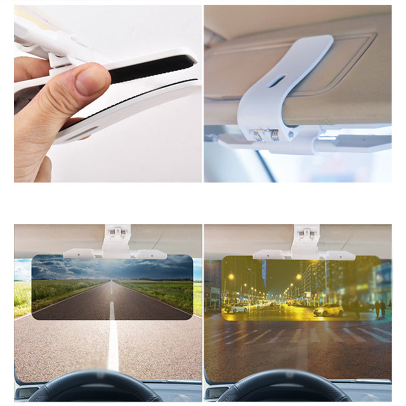 🚗Kjør tryggere dag og natt🌙Universal HD antirefleks-bilvisir for dag og natt
