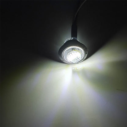 Rundt LED-sidemarkeringslys for lastebiler og busser