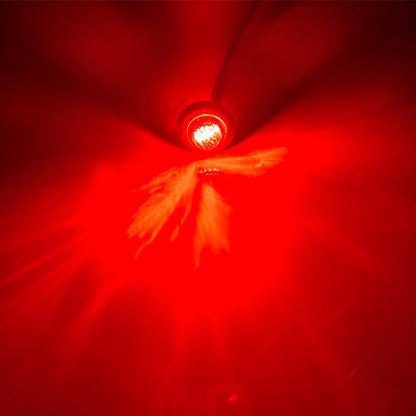 Rundt LED-sidemarkeringslys for lastebiler og busser