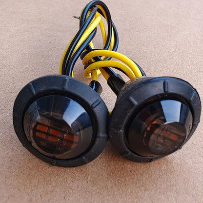 Rundt LED-sidemarkeringslys for lastebiler og busser