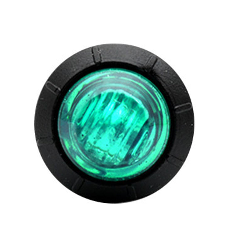 Rundt LED-sidemarkeringslys for lastebiler og busser