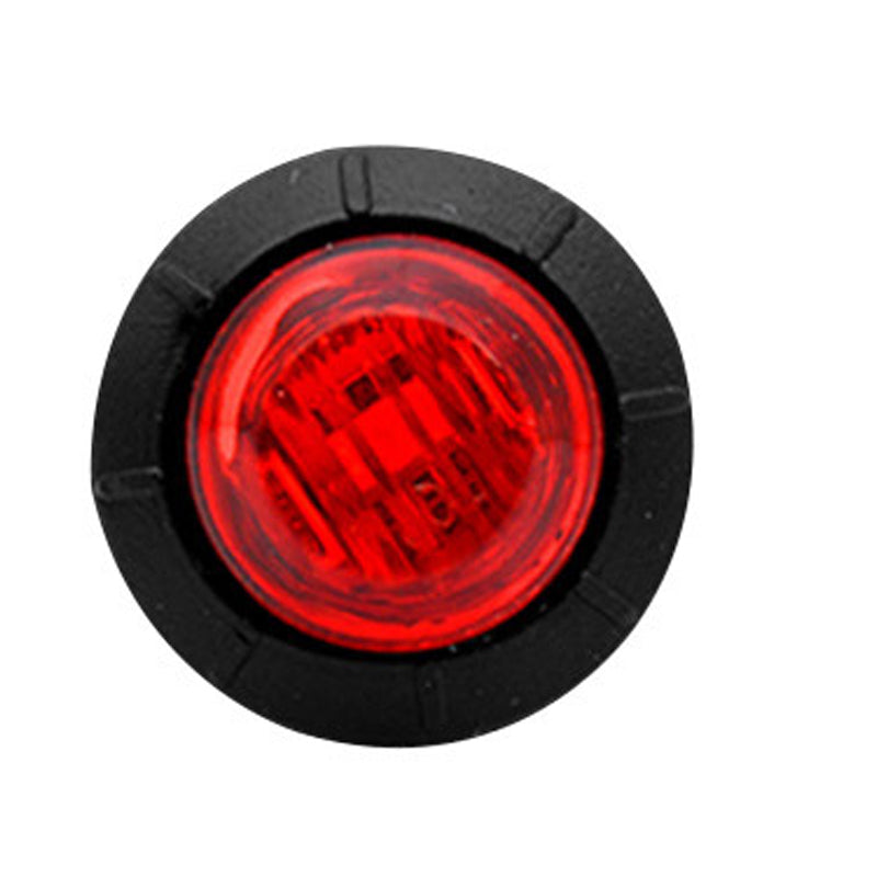 Rundt LED-sidemarkeringslys for lastebiler og busser
