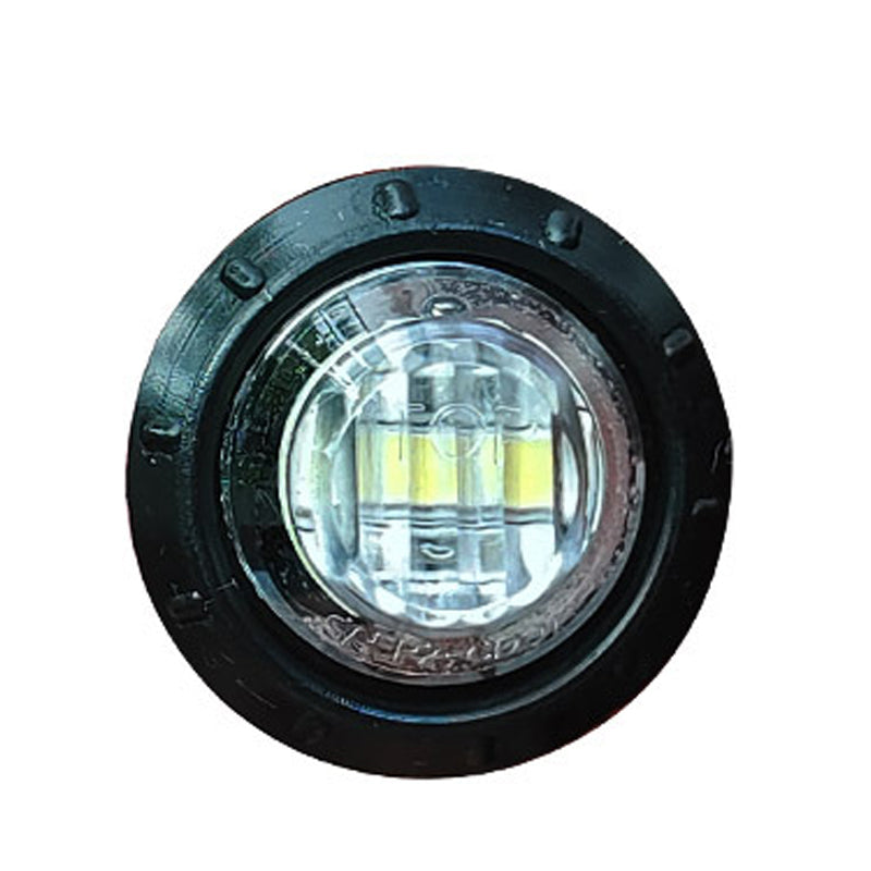 Rundt LED-sidemarkeringslys for lastebiler og busser
