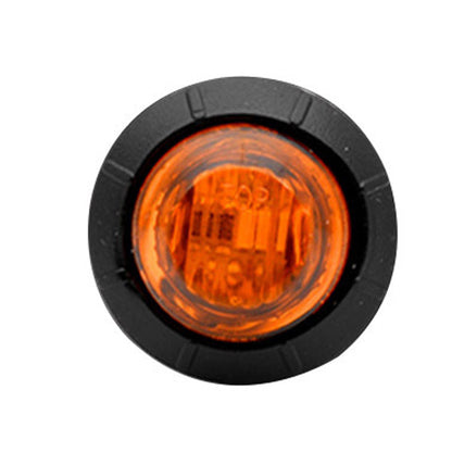 Rundt LED-sidemarkeringslys for lastebiler og busser