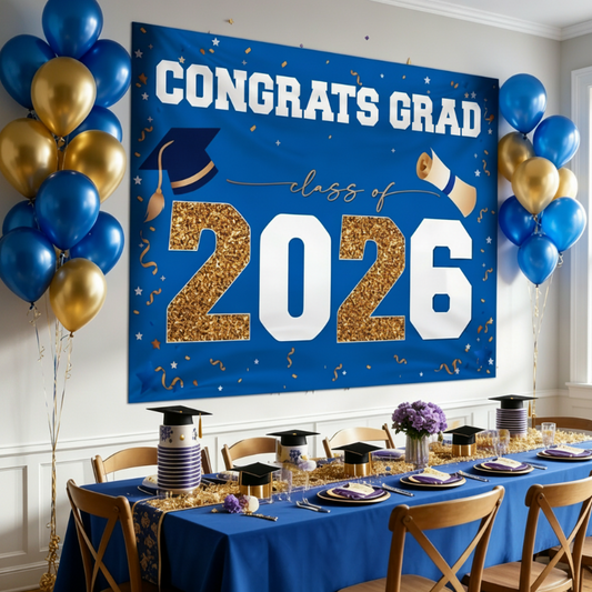 Avgangsbanner for klasse 2026