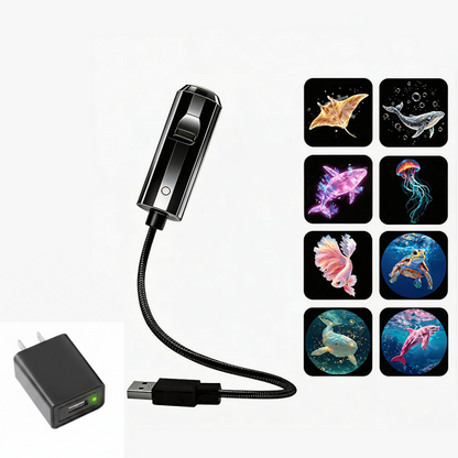 Plug-and-Play HD Galaxy & Ocean Projektor Nattlys 🥳55 000+ fornøyde brukere