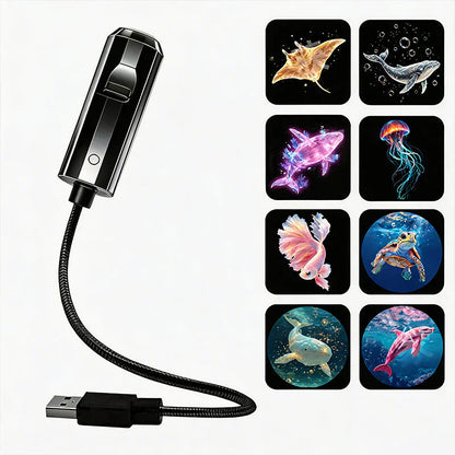 Plug-and-Play HD Galaxy & Ocean Projektor Nattlys 🥳55 000+ fornøyde brukere
