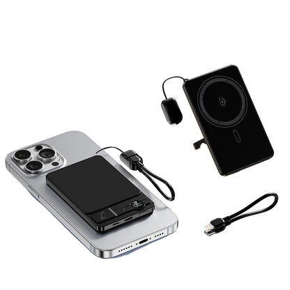 🔋⚡ 22,5 W powerbank – magnetisk, slank, lader opp 3 enheter samtidig!