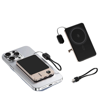 🔋⚡ 22,5 W powerbank – magnetisk, slank, lader opp 3 enheter samtidig!