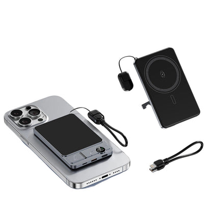 🔋⚡ 22,5 W powerbank – magnetisk, slank, lader opp 3 enheter samtidig!