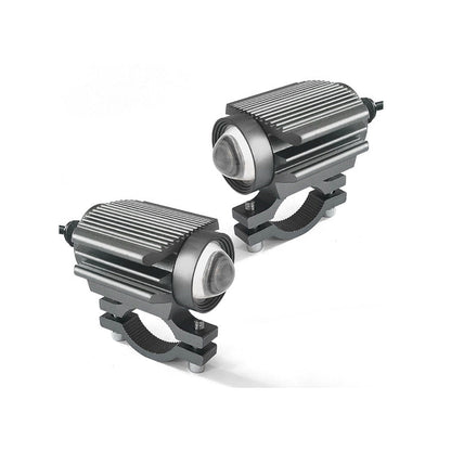 🏍️ 50 % RABATT NÅ! ⏰ Universell motorsykkel LED-spotlight med to farger og ekstra kjørelys